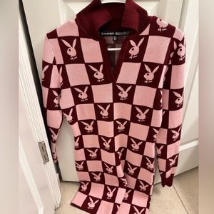 Playboy X misguided dress🤍